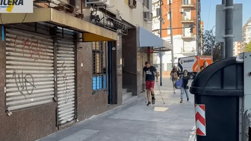 VIDEO | Todo Boca se pregunta por qué no dejaron más cerca de la clínica a Izquierdoz