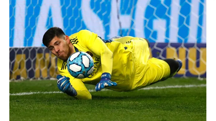 Agustín Rossi, un experto en los tiros desde el punto penal (Foto: Getty).