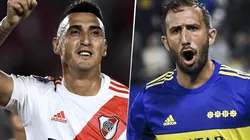 Matías Suárez y Carlos Izquierdoz, dos de los tocados (Fotos: Getty).