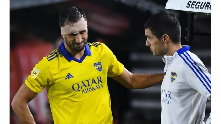 Izquierdoz, en duda para el Superclásico.