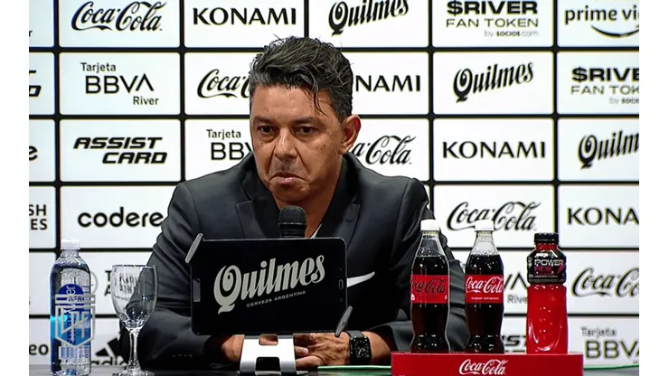 Gallardo, clarito sobre Messi.