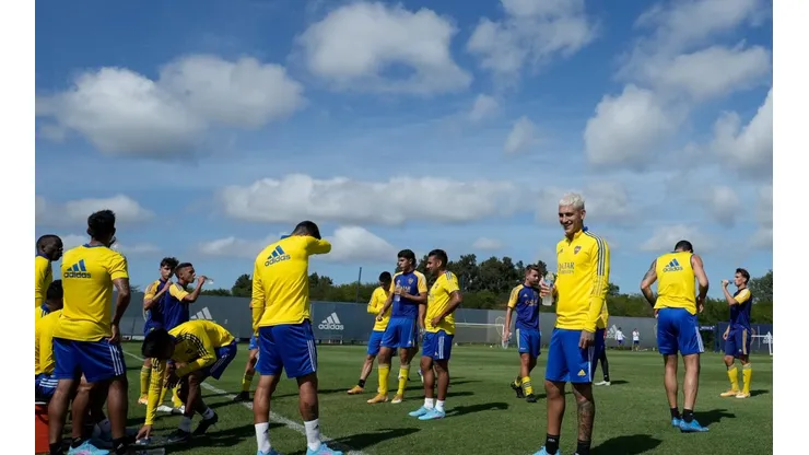 Darío Benedetto está mejor y podría jugar ante River.