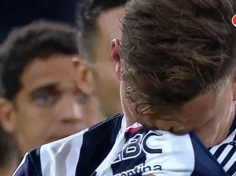 No aguantó más: Federico Girotti se fue llorando tras una nueva derrota para Talleres