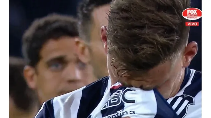 No aguantó más: Federico Girotti se fue llorando tras una nueva derrota para Talleres