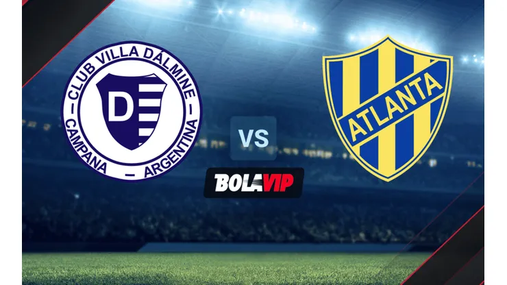 Villa Dálmine vs. Atlanta EN VIVO Y EN DIRECTO por la Primera Nacional