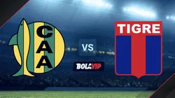 Aldosivi vs. Tigre por la Copa de la Liga Profesional.