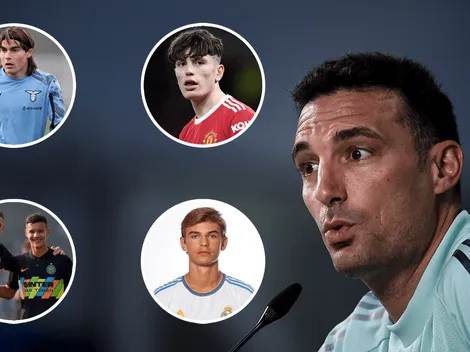 ¿Argentina o Europa? Scaloni explicó qué harán con los jóvenes de doble nacionalidad