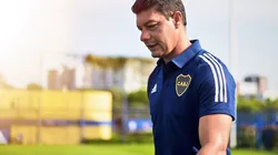 Problemas para Battaglia en la práctica del viernes.