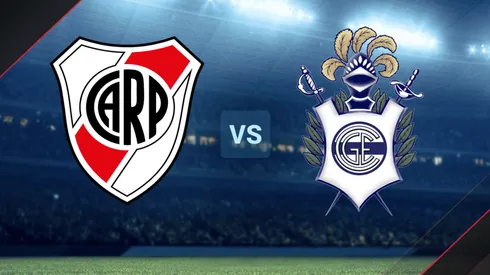 River vs. Gimnasia (LP) por la Copa de la Liga.