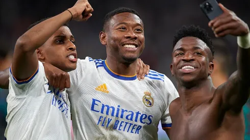 Los futbolistas del Merengue y su emoción tras eliminar al PSG. (Prensa Real Madrid)