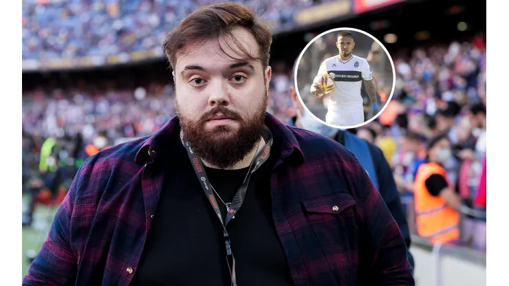 El cruce de Ibai con un hincha de Gimnasia.