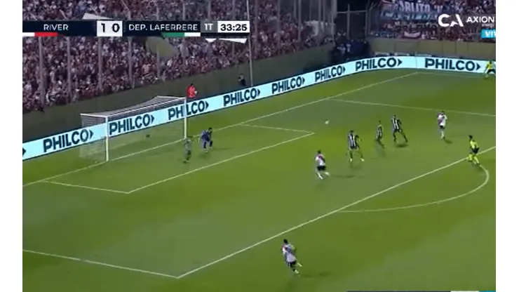 VIDEO | Barco metió magia y le tiró el centro a Julián para el 2 a 0 de River