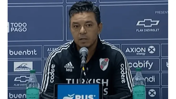 Gallardo, contundente sobre uno de sus dirigidos.