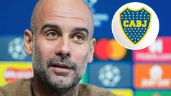Guardiola y un guiño para Boca.