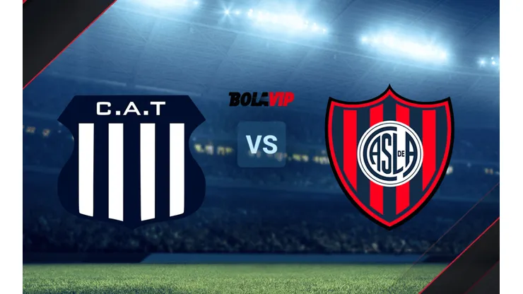Talleres vs. San Lorenzo por la Copa de la Liga Profesional.