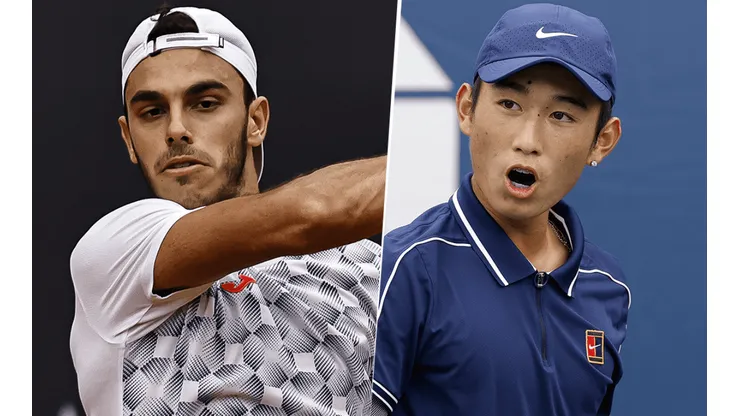 Francisco Cerúndolo vs. Shang Juncheng (Foto: Getty Images).