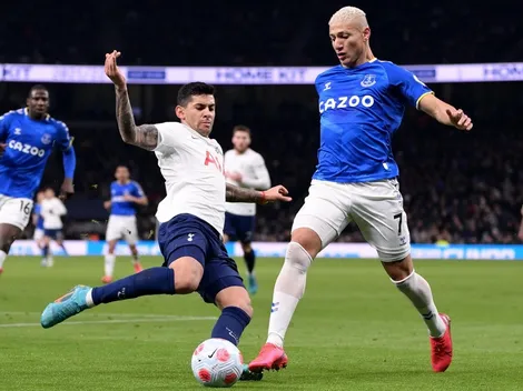 Lo tiene de hijo: todos los partidos entre Cuti Romero y Richarlison