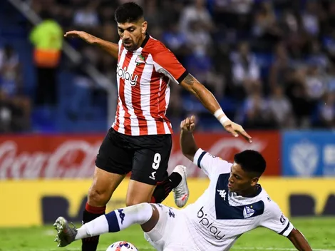 Vélez lo ganaba, pero Díaz volvió a mojar y salvó el invicto de Estudiantes