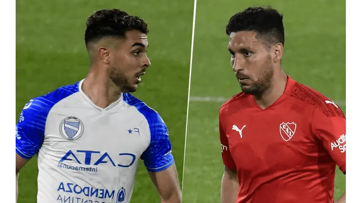 Godoy Cruz vs. Independiente por la Copa de la Liga Profesional (Fotos: Getty Images)