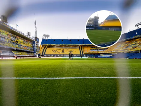 Así está La Bombonera a horas del partido contra Huracán