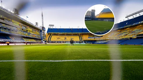 Así está La Bombonera a horas del partido contra Huracán
