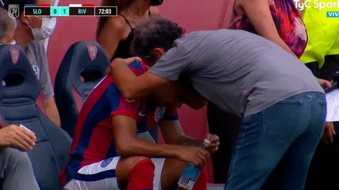 VIDEO | Troglio consoló a Nico Fernández después de errar su penal