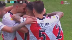 VIDEO | ¡Qué perfección! Paulo Díaz cumplió con la ley del ex y abrió el marcador para River