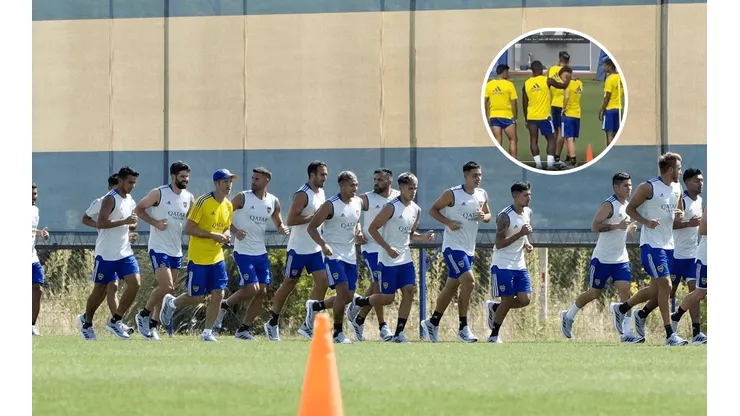 El divertido video viral del entrenamiento de Boca.