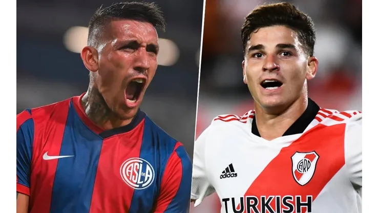 San Lorenzo vs. River Plate por la Copa de la Liga Profesional (Foto: Getty Images).
