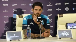 Gago se fastidió en conferencia.