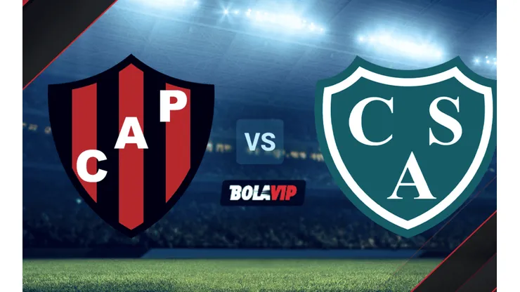 Patronato vs. Sarmiento por la Copa de la Liga Profesional.