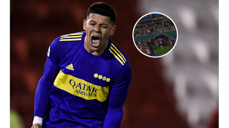 Marcos Rojo no festejó con sus compañeros el triunfo ante Central Córdoba: el increíble motivo