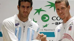 Del Potro y Berdych.