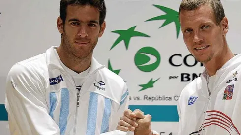 Del Potro y Berdych.