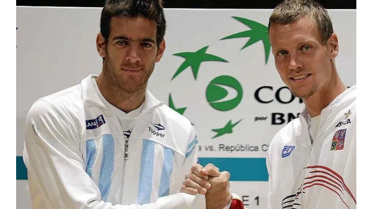 Del Potro y Berdych.