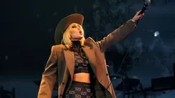 Miley Cyrus se presenta en el Lollapalooza (Getty images).