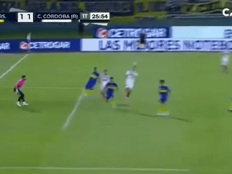 VIDEO | Di Vanni primereó a la defensa de Boca y puso la sorpresa en la Copa