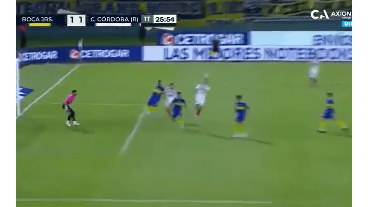 VIDEO | Di Vanni primereó a la defensa de Boca y puso la sorpresa en la Copa