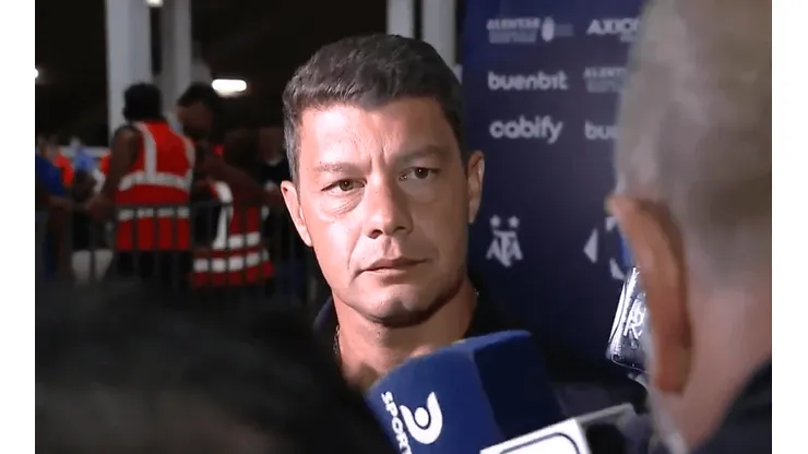 Battaglia volvió referirse a lo que pasó en la semana.
