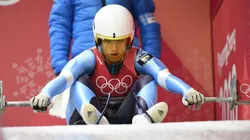 Verónica Ravenna compite en luge en los Juegos Olímpicos de Invierno de Beijing 2022