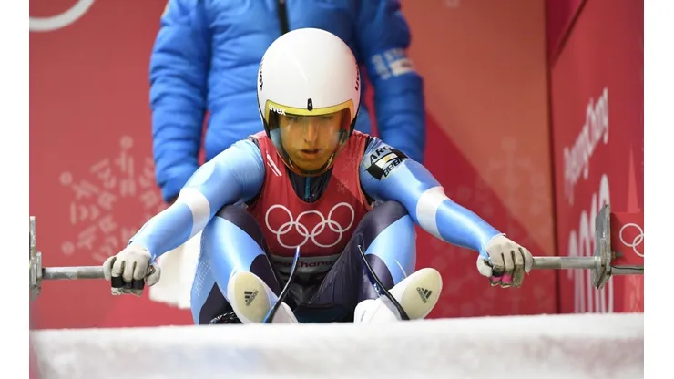 Verónica Ravenna compite en luge en los Juegos Olímpicos de Invierno de Beijing 2022
