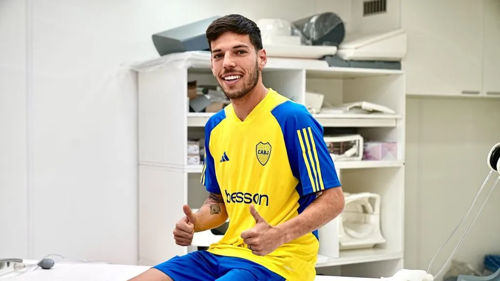 Agustín Martegani, convocado de último momento en Boca. (Foto: Prensa Boca)