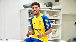 Agustín Martegani, convocado de último momento en Boca. (Foto: Prensa Boca)