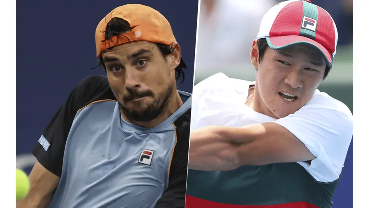 Guido Pella vs. Soon-Woo Kwon por el Masters 1000 de Indian Wells (Foto: Getty Images).