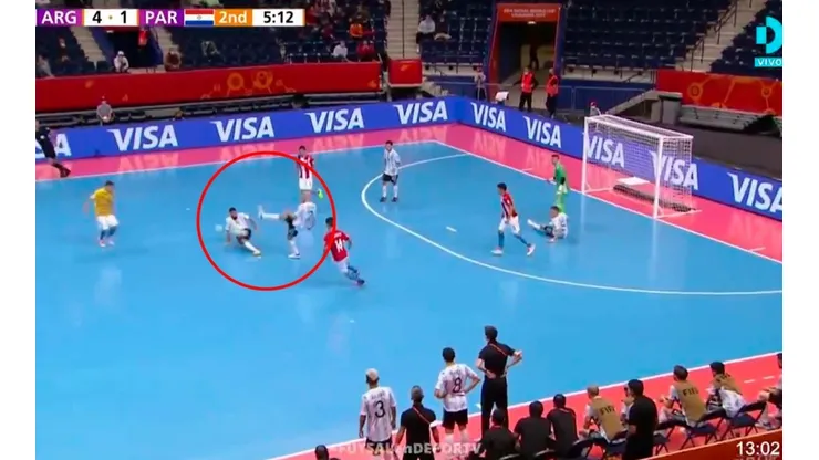 VIDEO: Increíble gol "a lo Super Campeones" de la Selección Argentina de Futsal