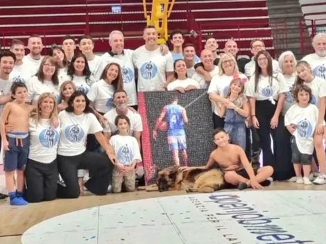 VIDEO: Luis Scola, el festejo íntimo del último pasajero de la Generación Dorada