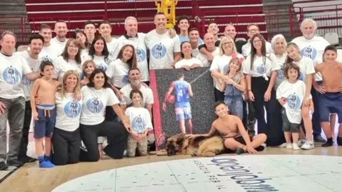 Scola, entre amigos y familia