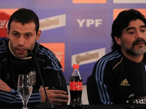 Las emotivas palabras de Mascherano para homenajear a Maradona