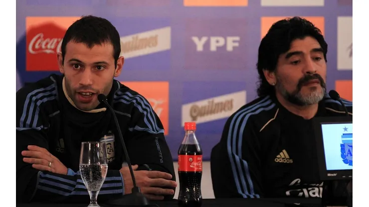 Las emotivas palabras de Mascherano para homenajear a Maradona