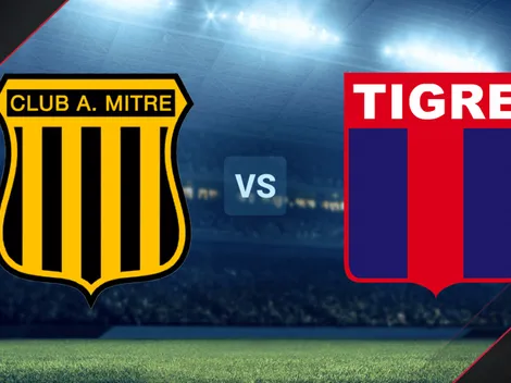 Qué canal transmite Mitre vs. Tigre por la Primera Nacional
